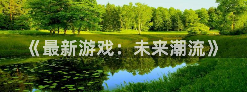 雷火电竞代理注册地址：《最新游戏：未来潮流》