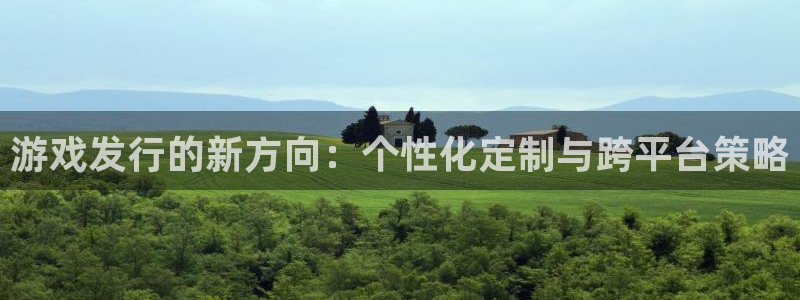 雷火竞技子出版社：游戏发行的新方向：个性化定制与跨平台策略