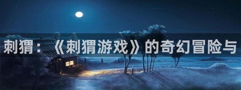 雷火电竞注册地址查询：刺猬：《刺猬游戏》的奇幻冒险与